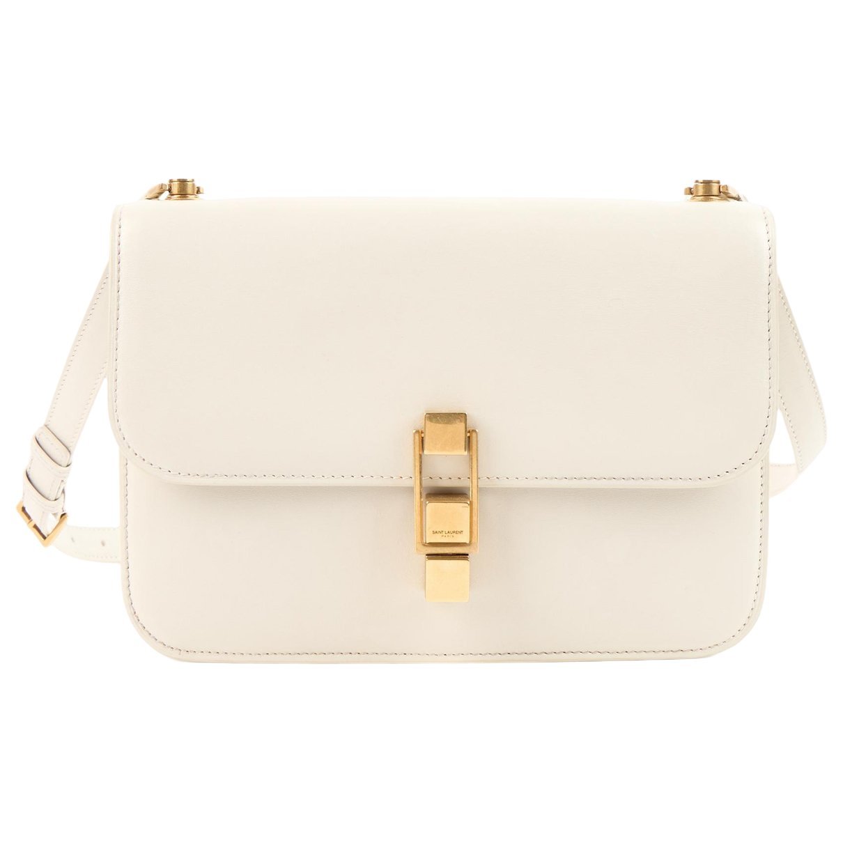 Carré leather crossbody bag