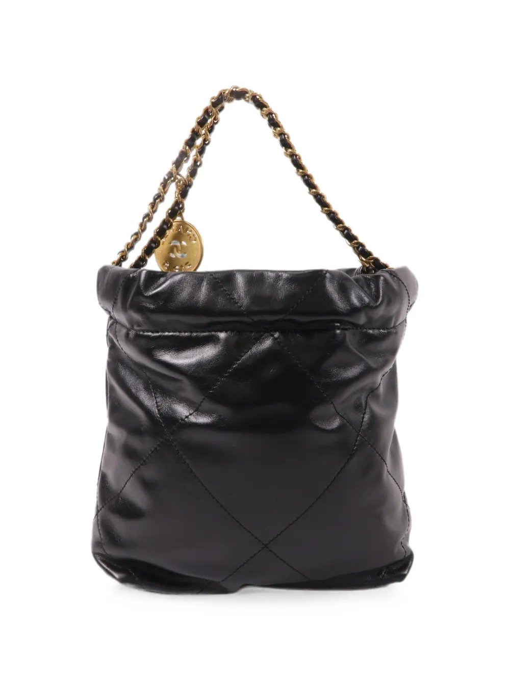 22 Mini chain bucket bag