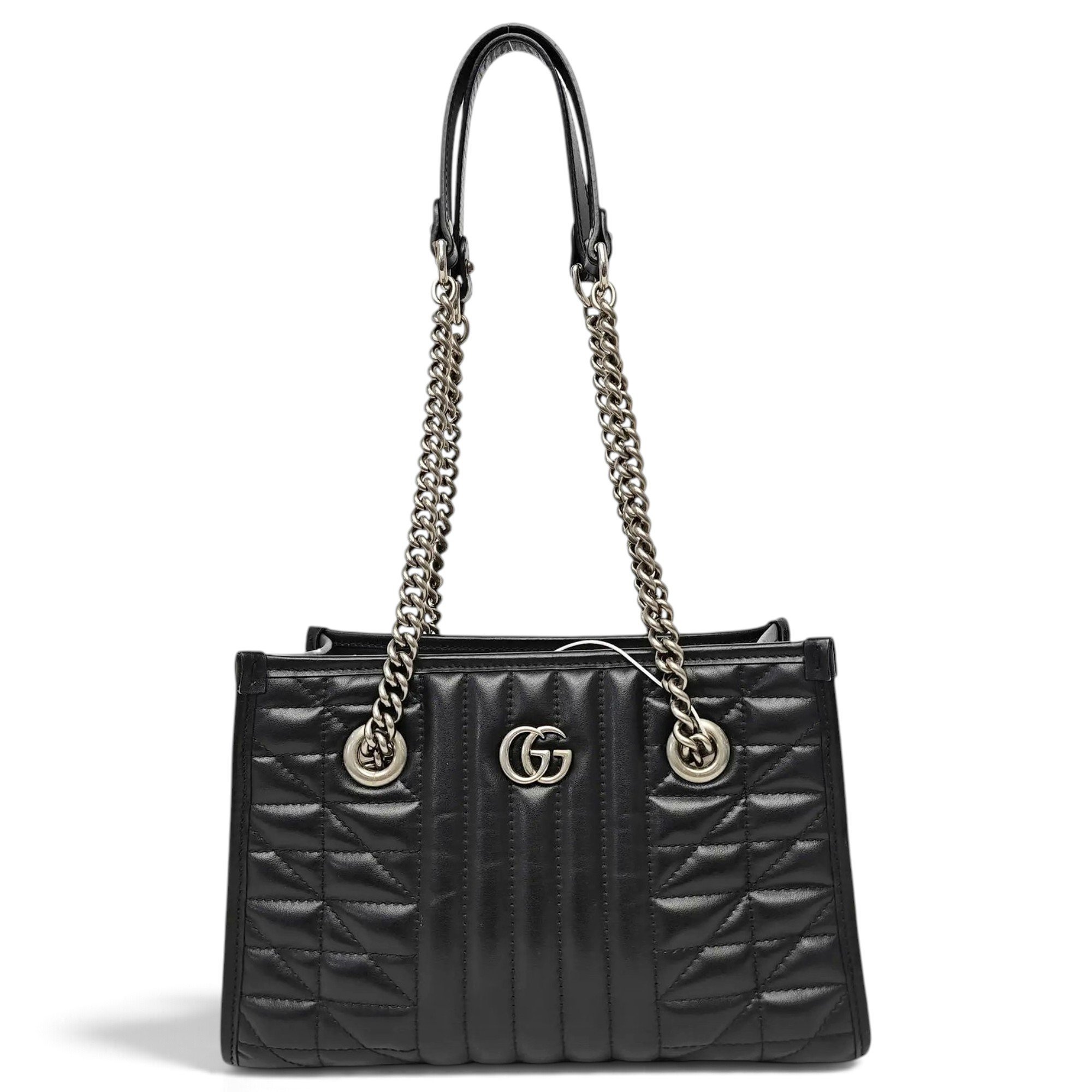 GG Marmont Chain leather tote