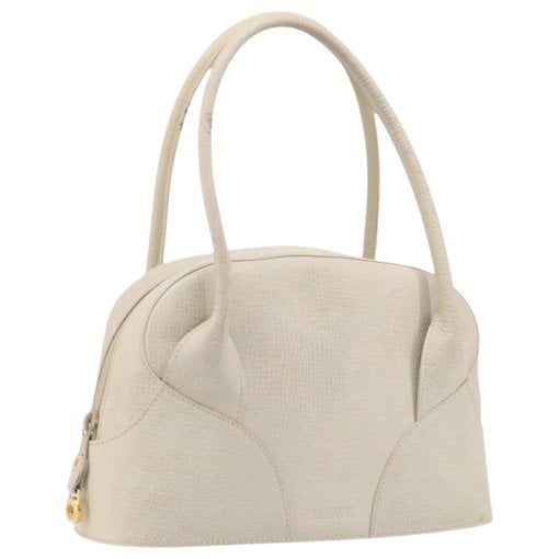 Leather tote