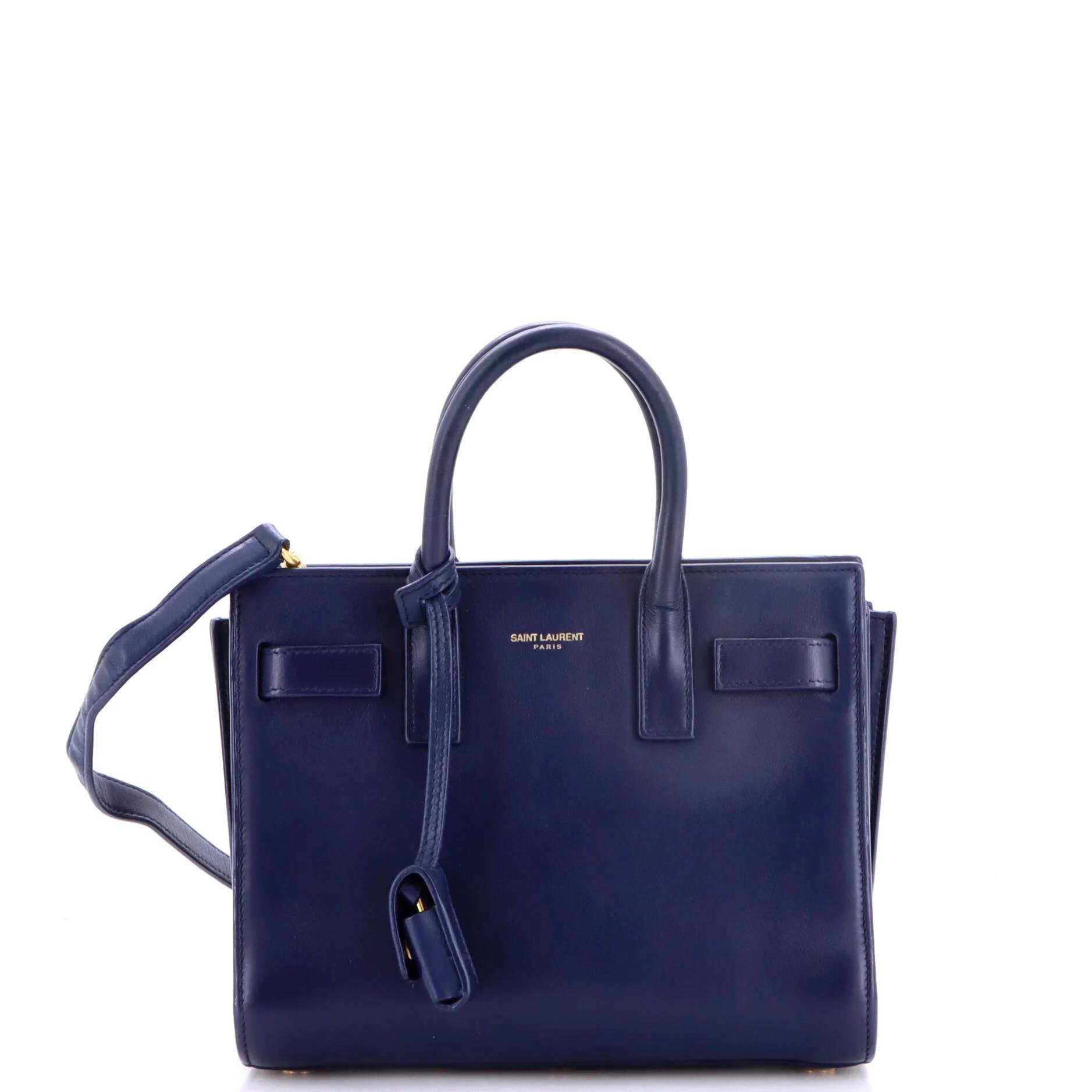 Leather tote