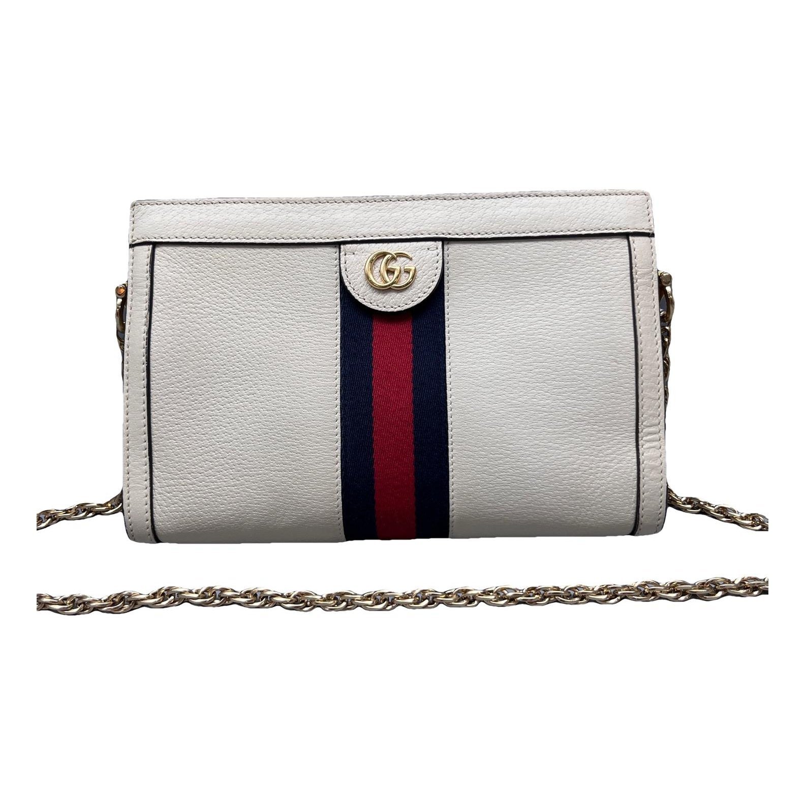 Ophidia Chain leather handbag