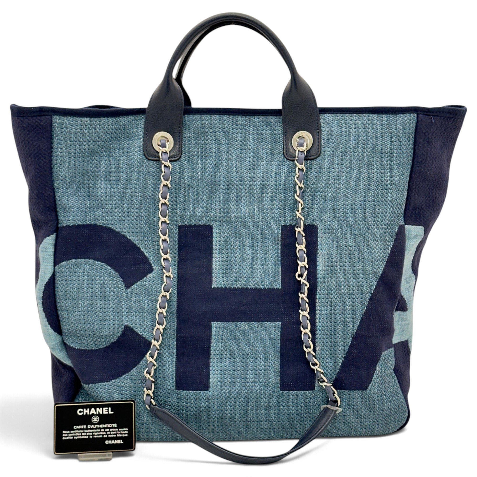 Deauville leather tote
