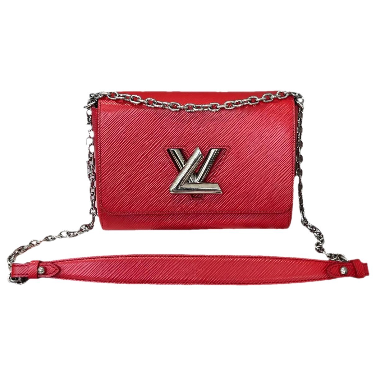 Twist leather crossbody bag