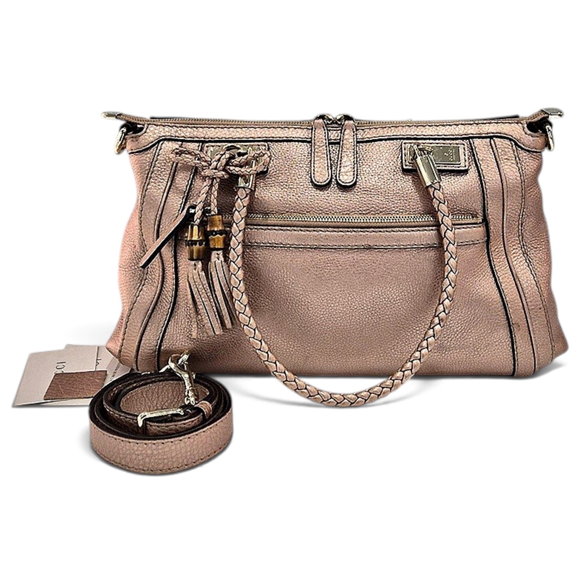 Bella leather tote