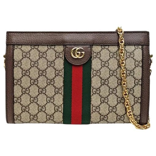 Ophidia leather handbag
