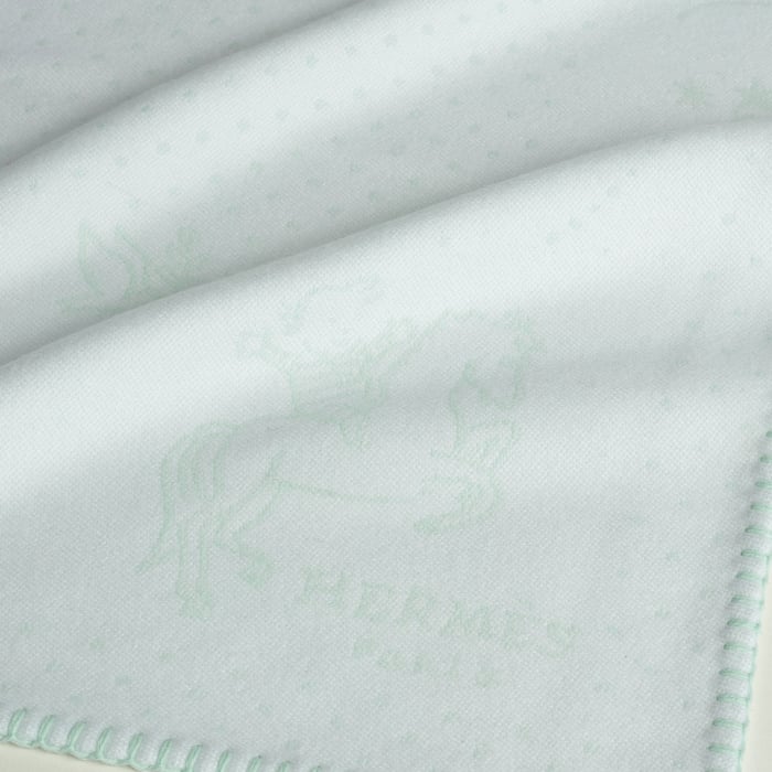 Vert Aqua Cabriole Blanket