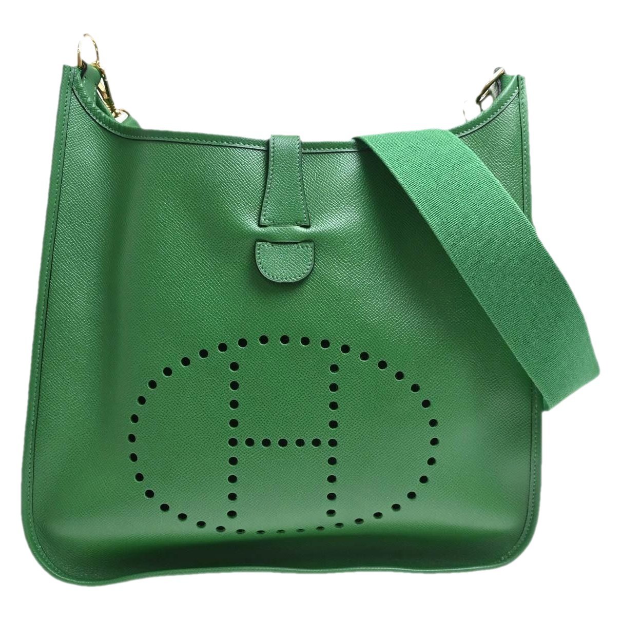 Evelyne leather handbag