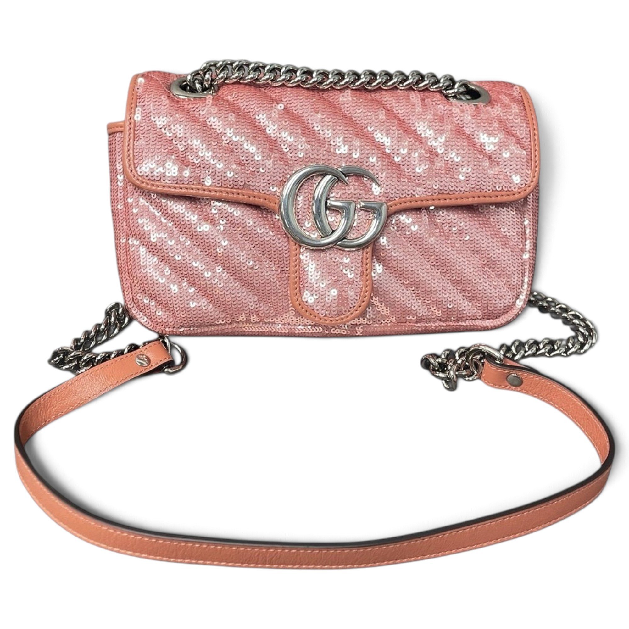 GG Marmont glitter handbag