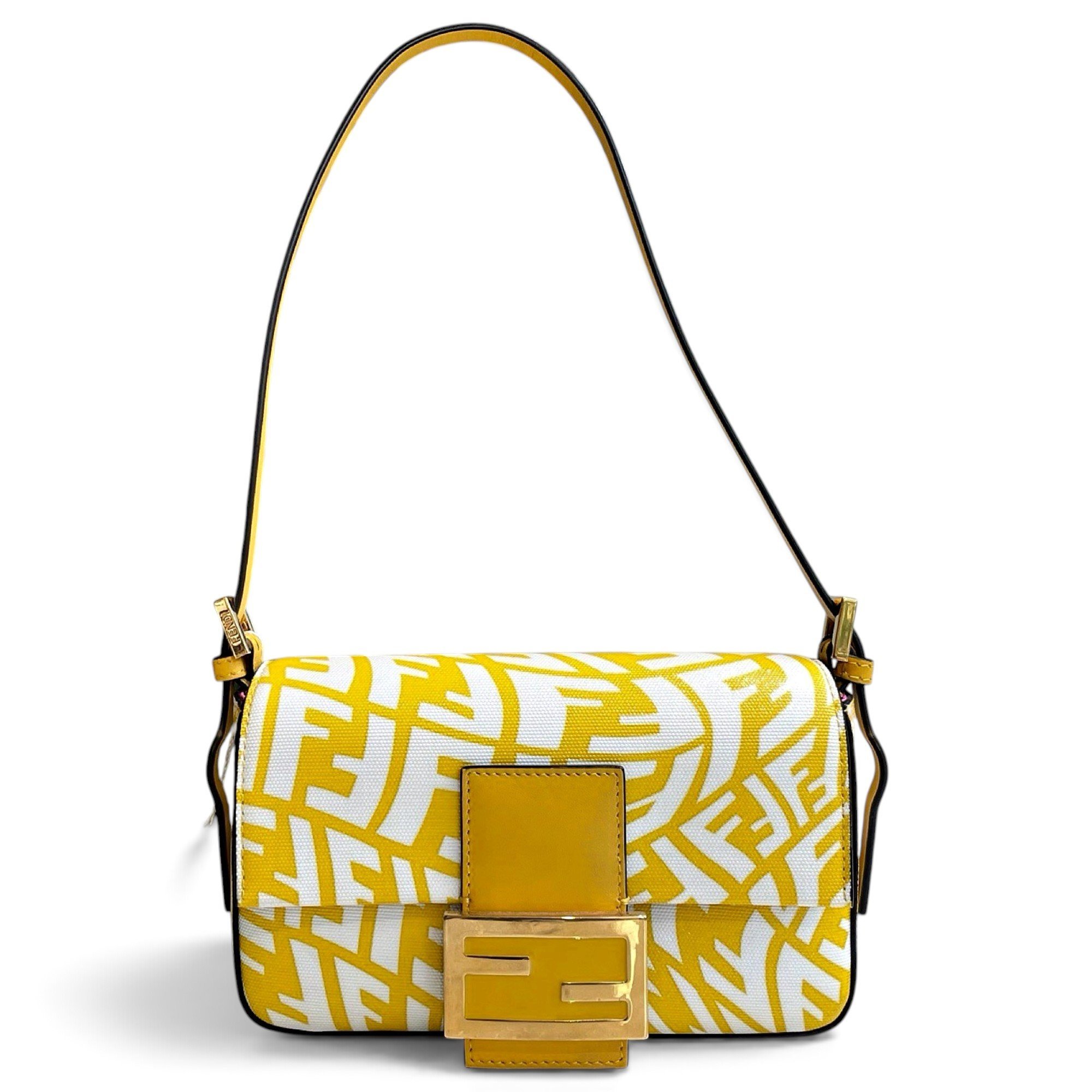 Baguette leather handbag