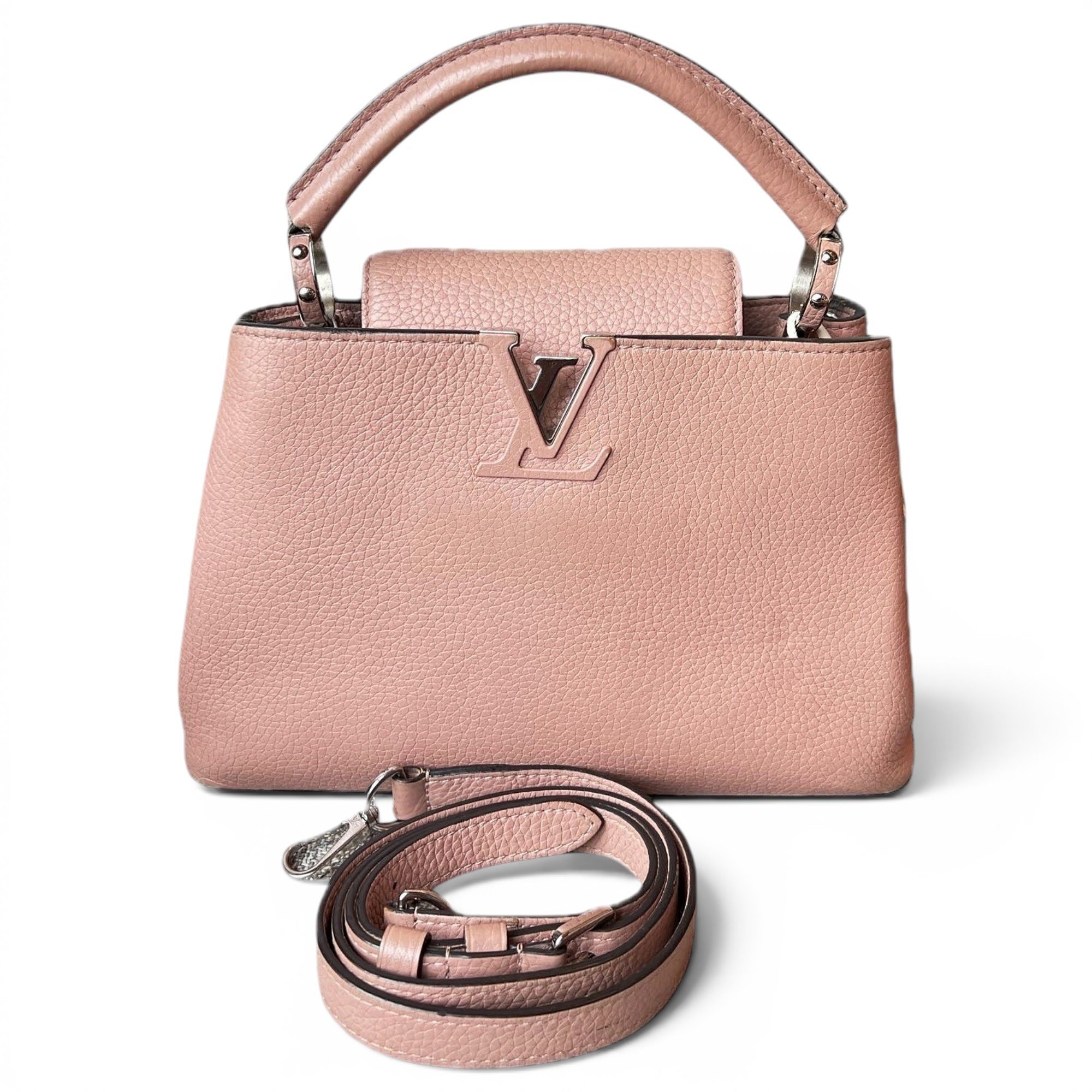 Capucines leather handbag