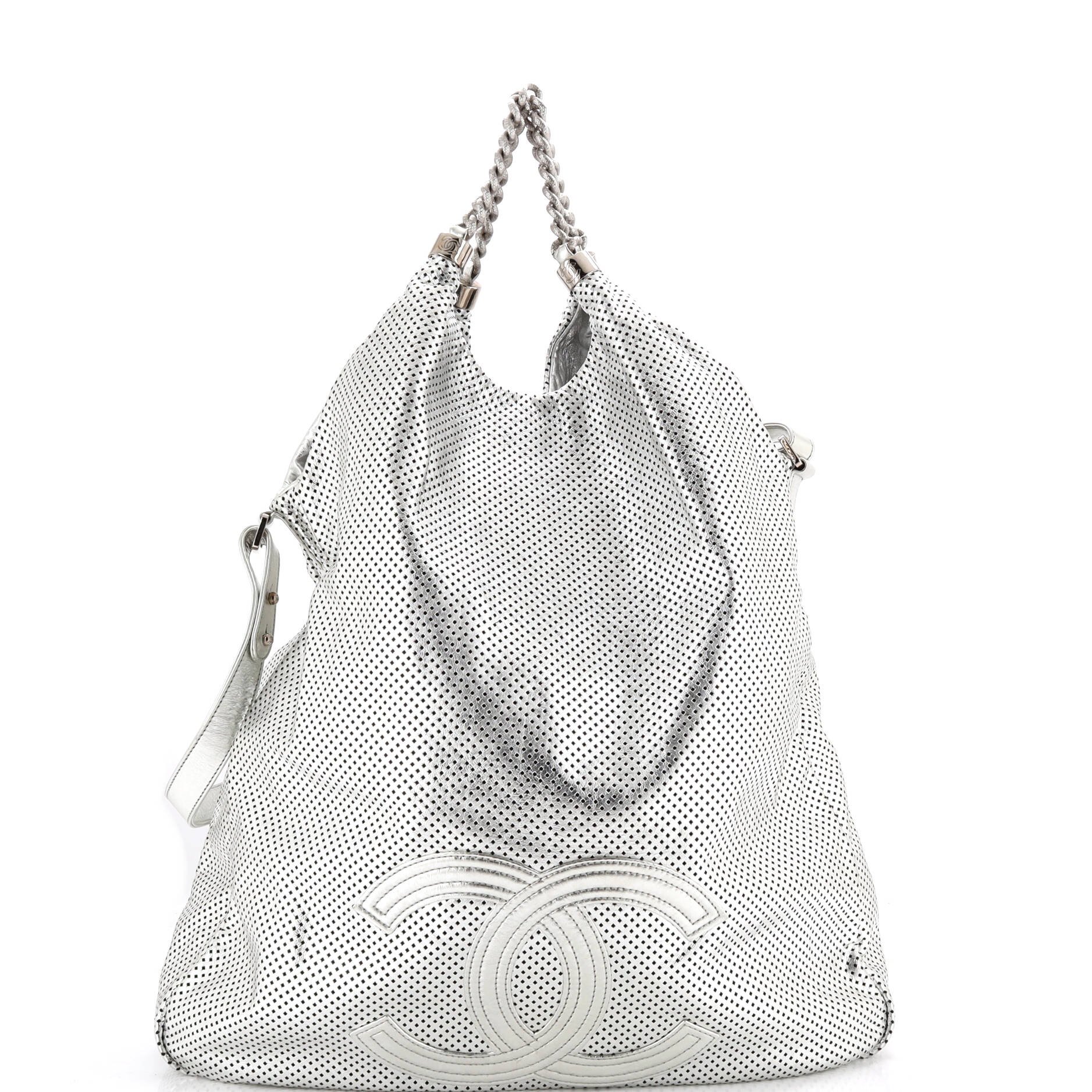Rodeo Drive Hobo Perforated Leather Large