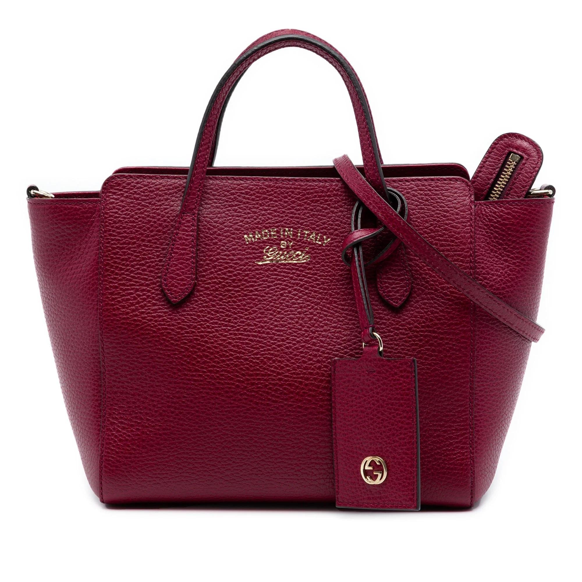 Swing pony-style calfskin handbag