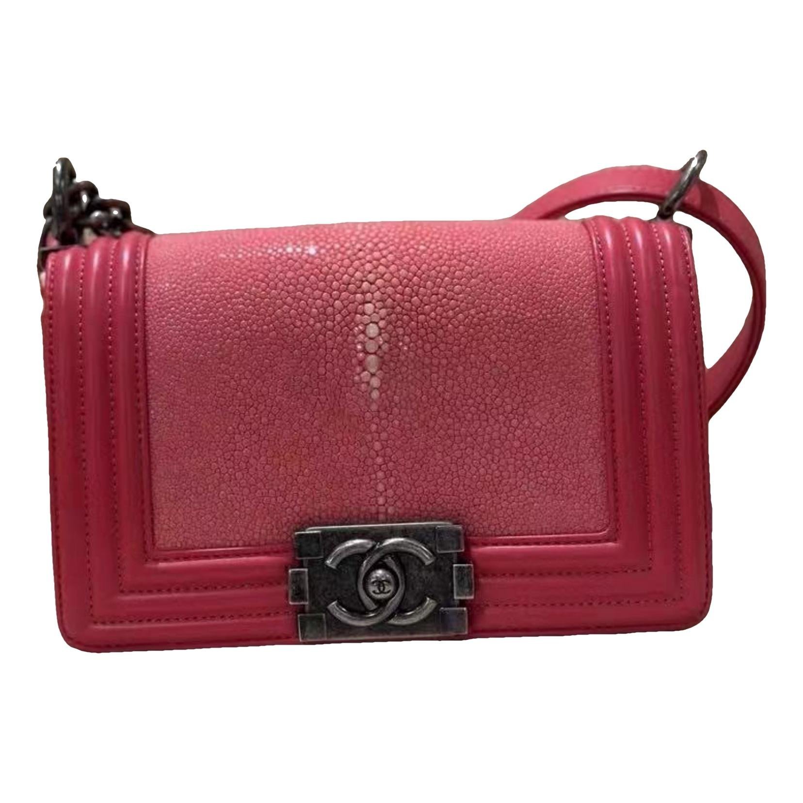 Boy leather crossbody bag