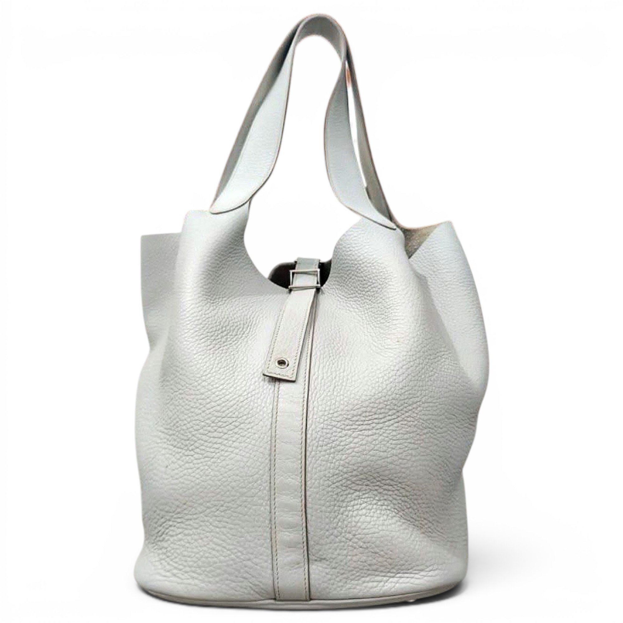 Hermes Picotin Handbag Gris Perle 2013