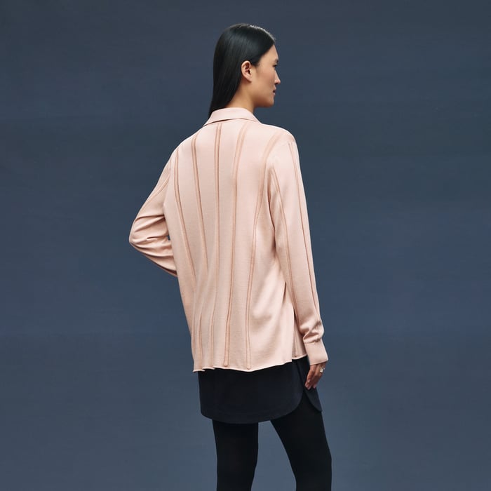 Rose Quartz "Etriers Remix" Buttoned Shirt