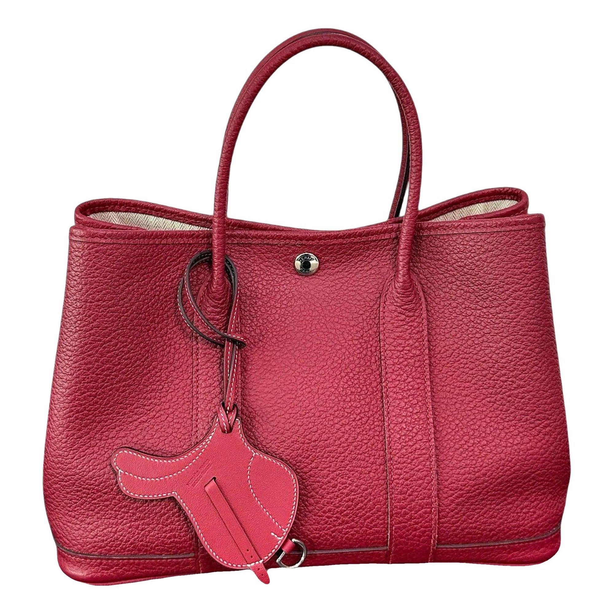 Garden Party leather bag