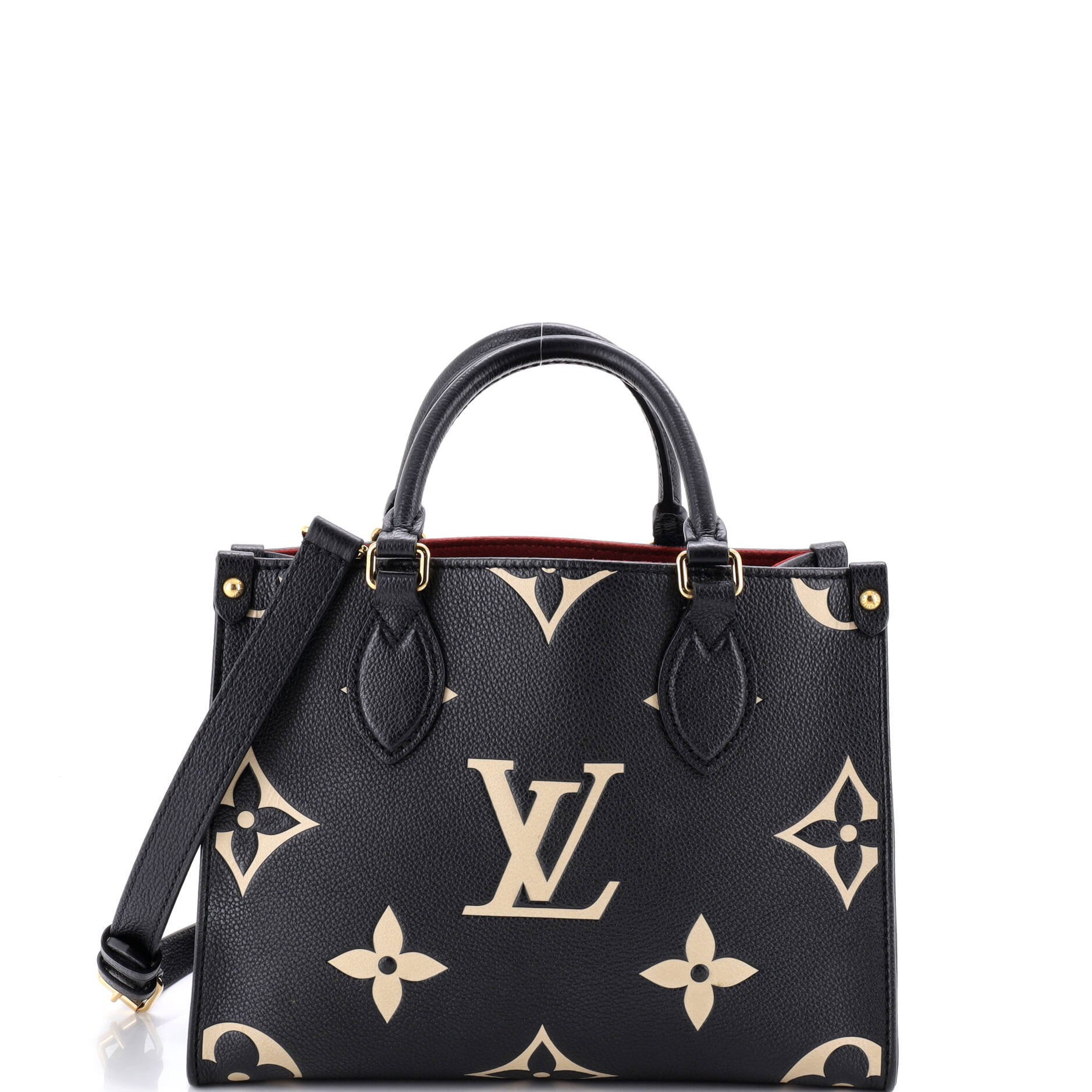 Leather tote