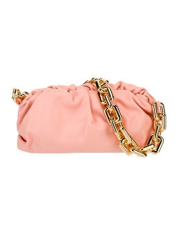 Bottega Veneta Leather Chain Pouch