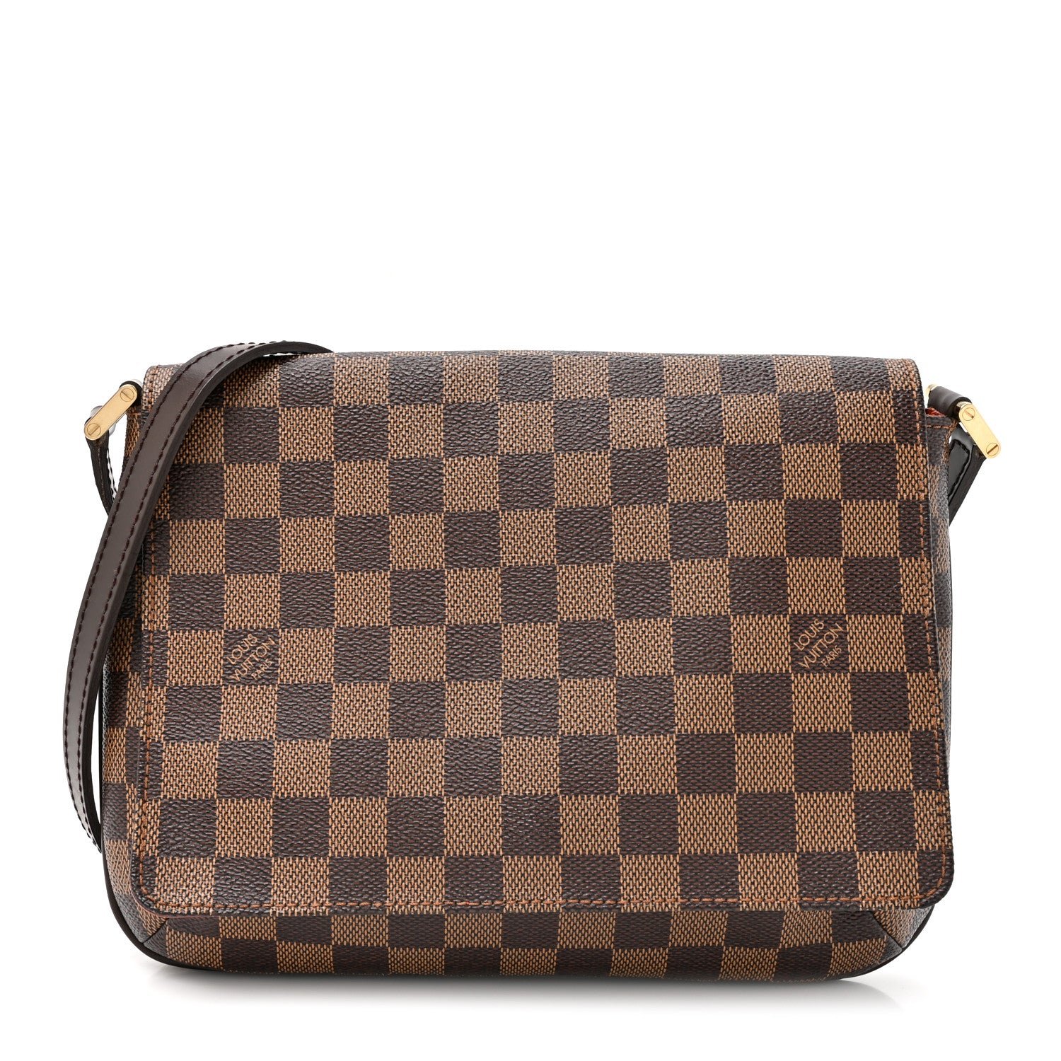 Louis Vuitton Damier Ebene Musette Tango Long Strap