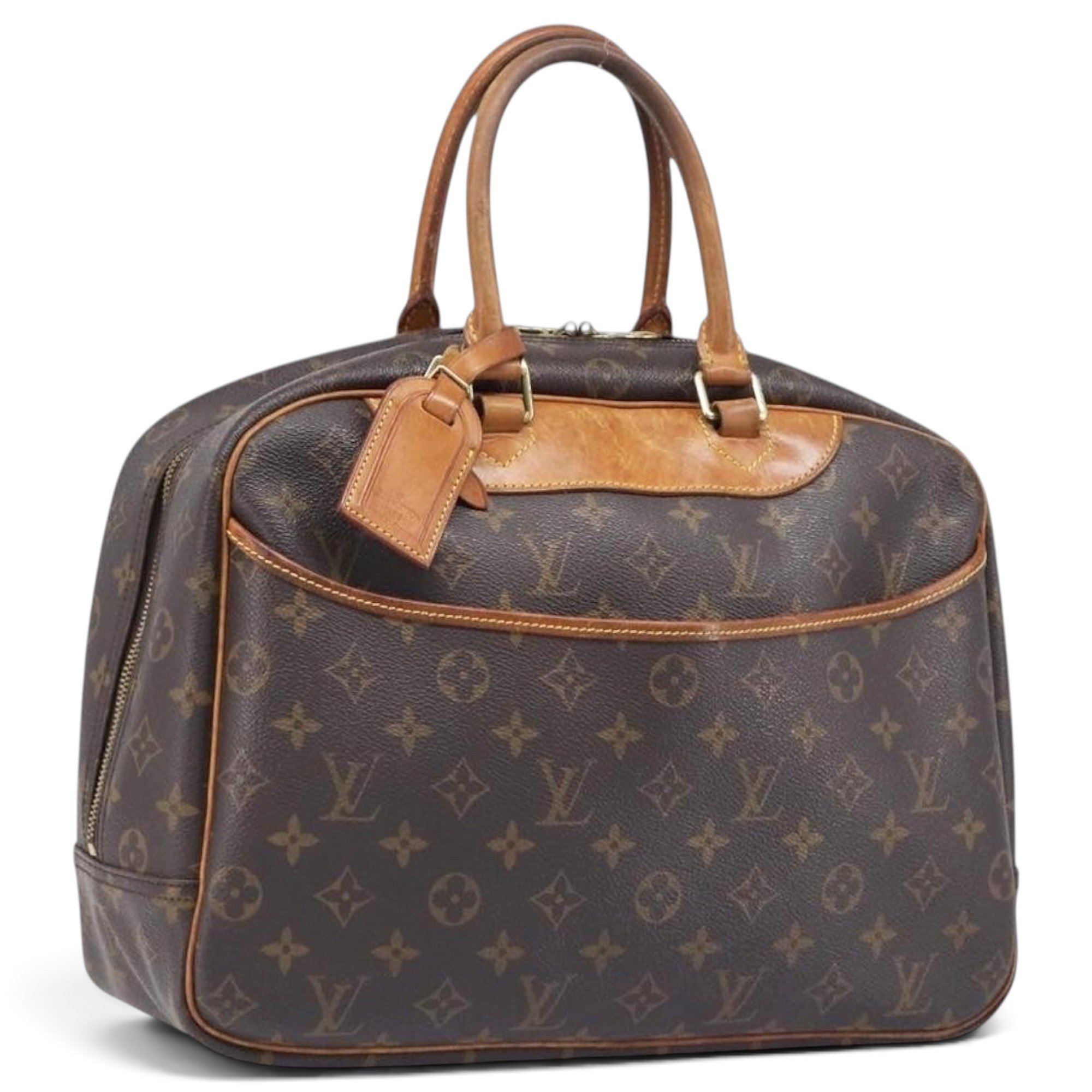 Deauville leather handbag