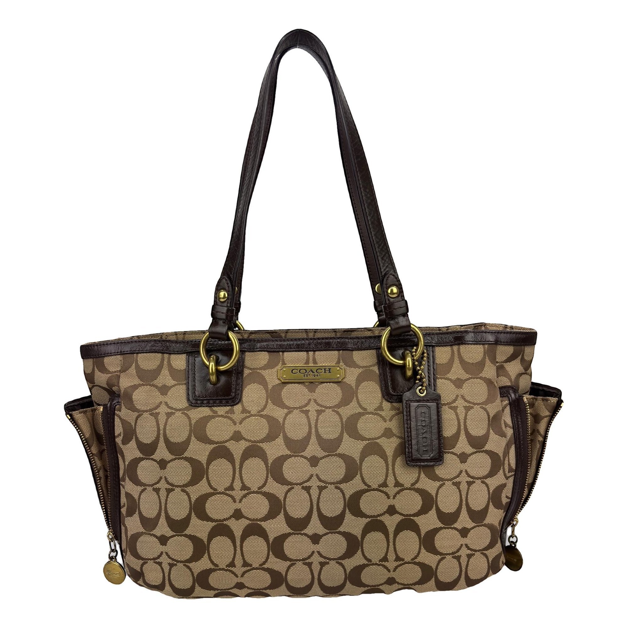 Signature Sufflette cloth handbag