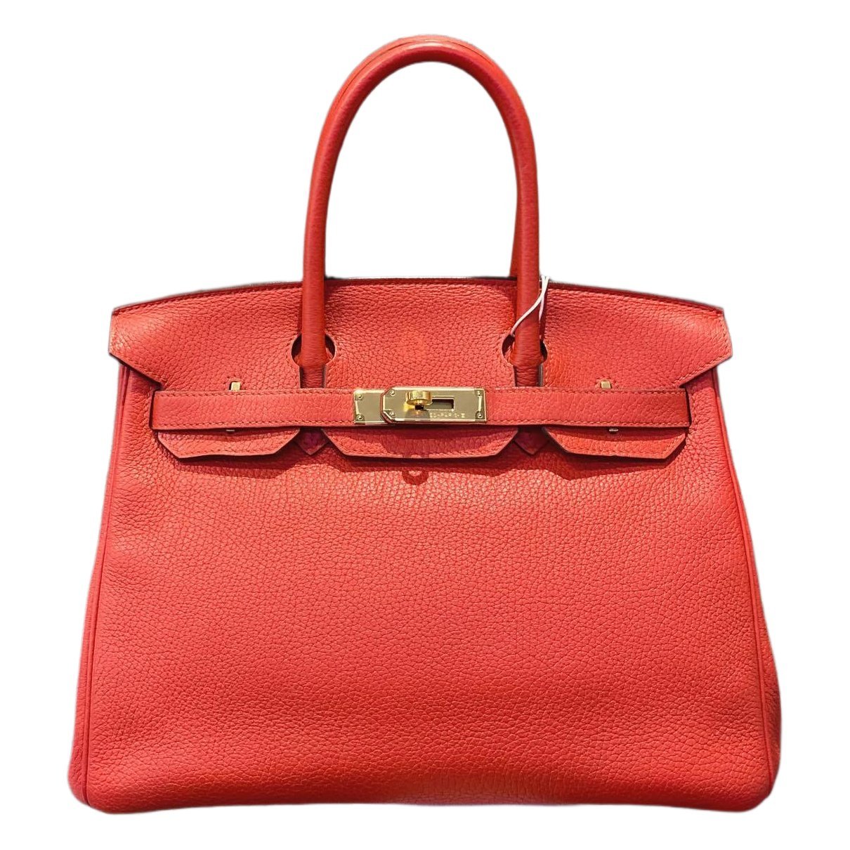Birkin 30 leather handbag