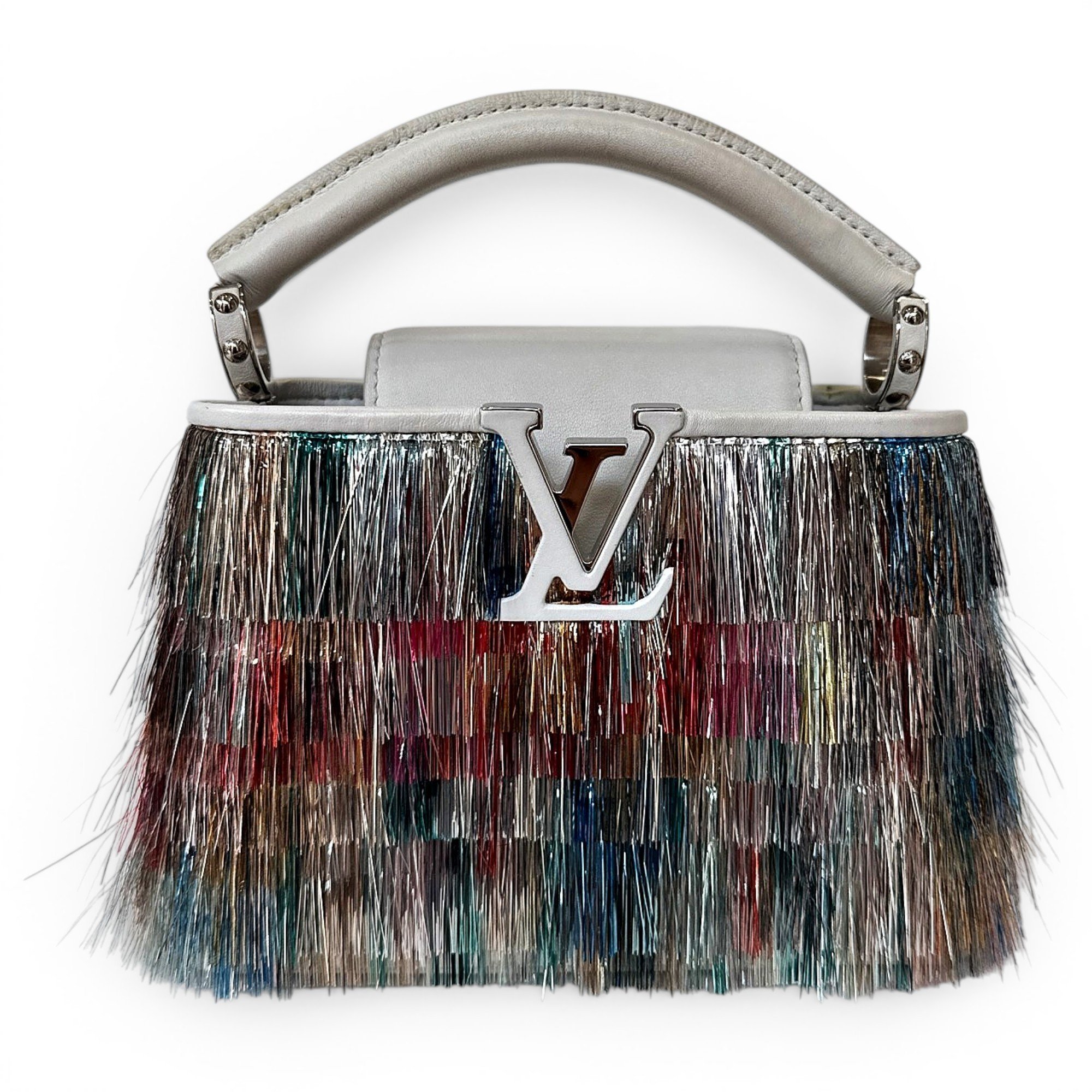 Capucines leather crossbody bag