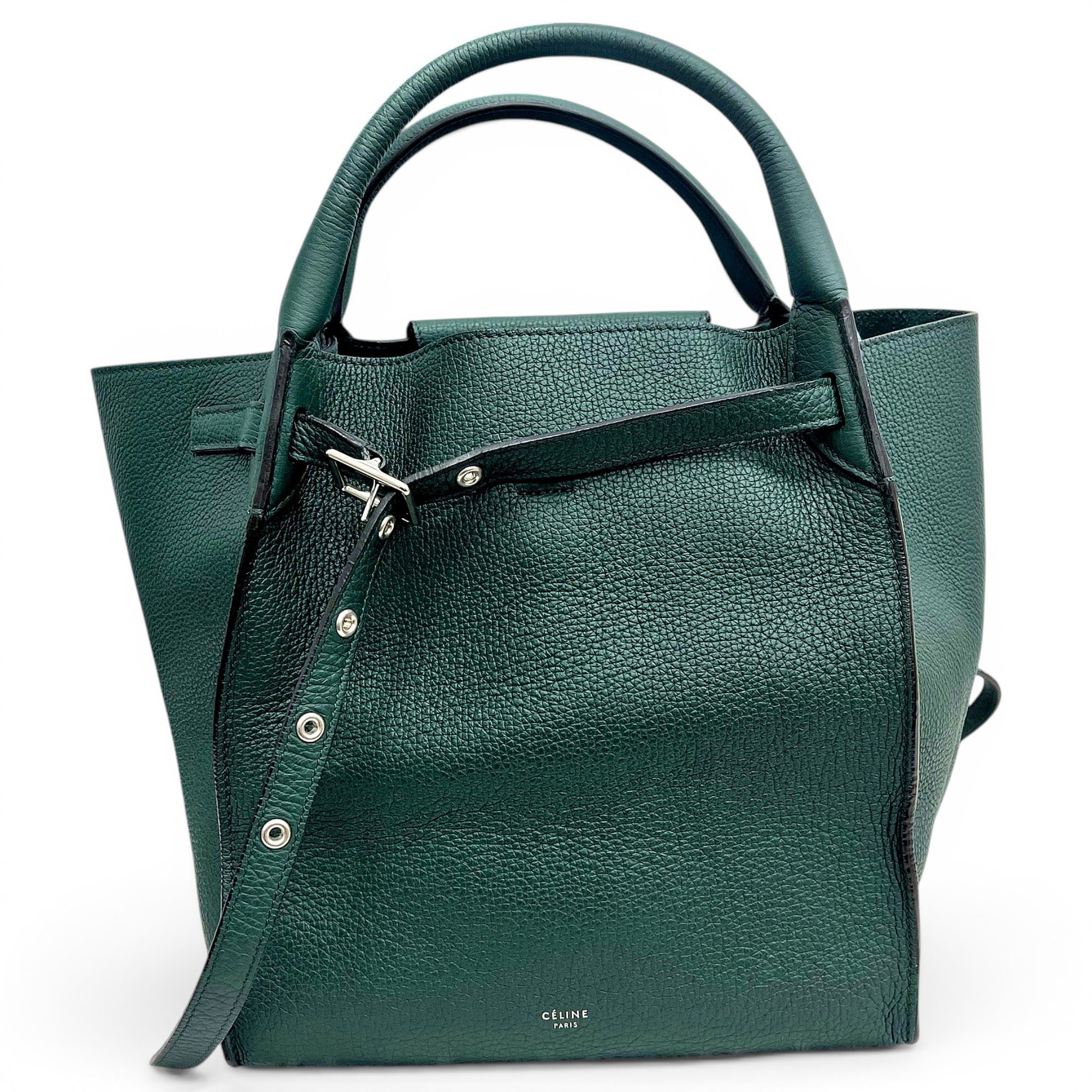 Big Bag leather handbag