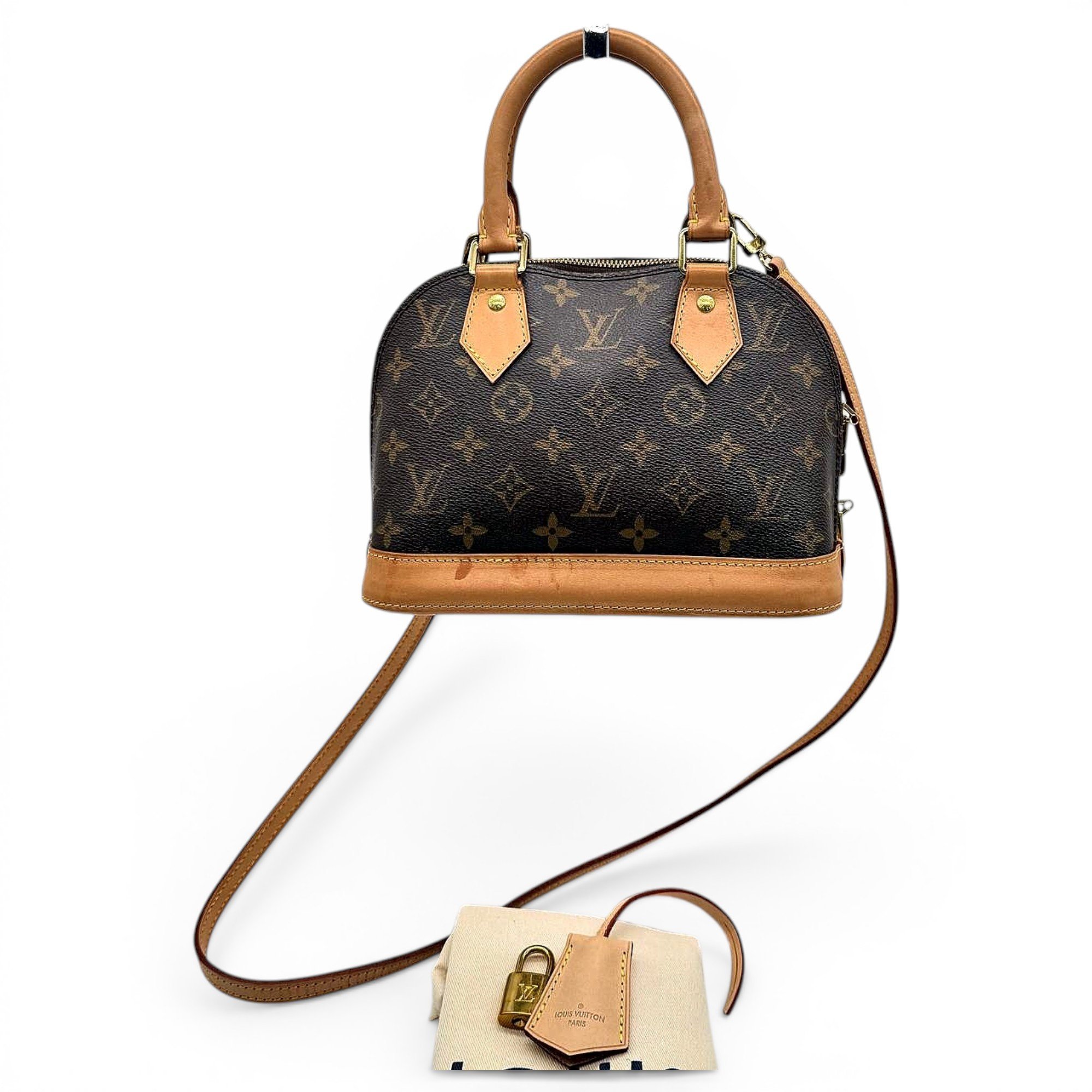 Alma BB leather handbag