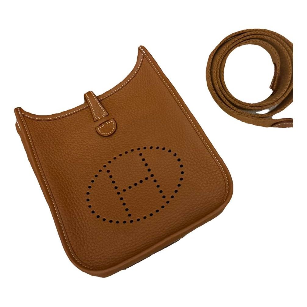 Mini Evelyne leather crossbody bag