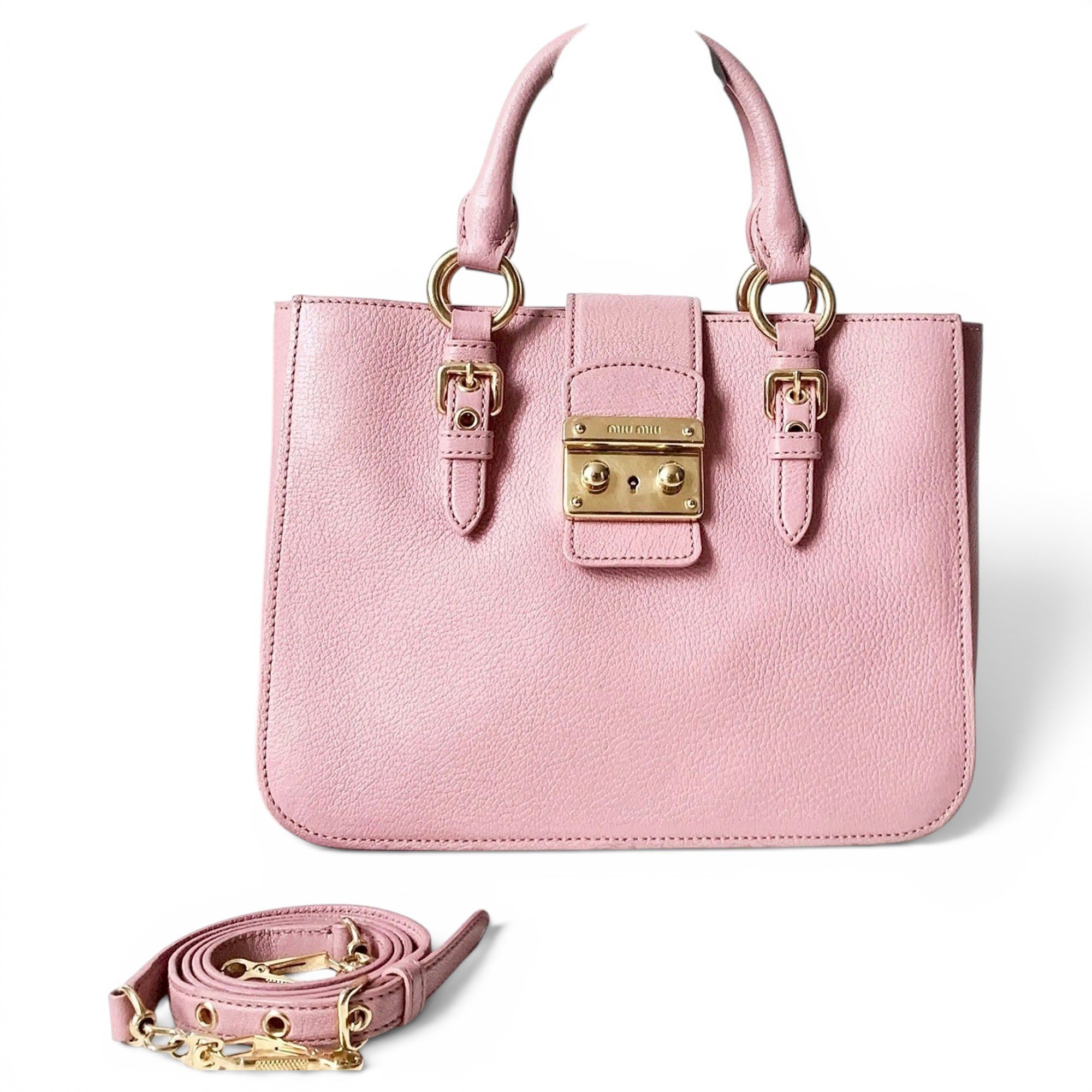 Leather crossbody bag