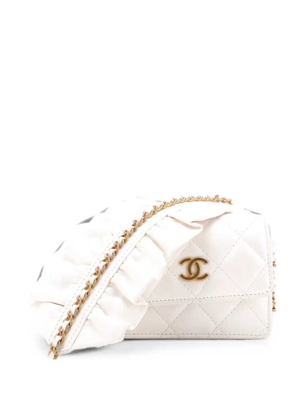 Romance Clutch With Chain Quilted Lambskin Mini shoulder bag