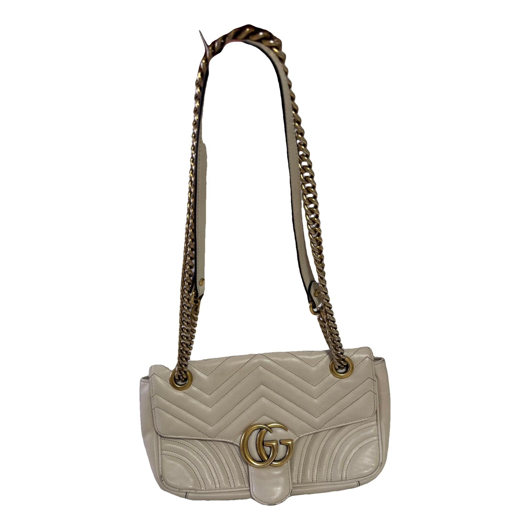Marmont leather clutch bag