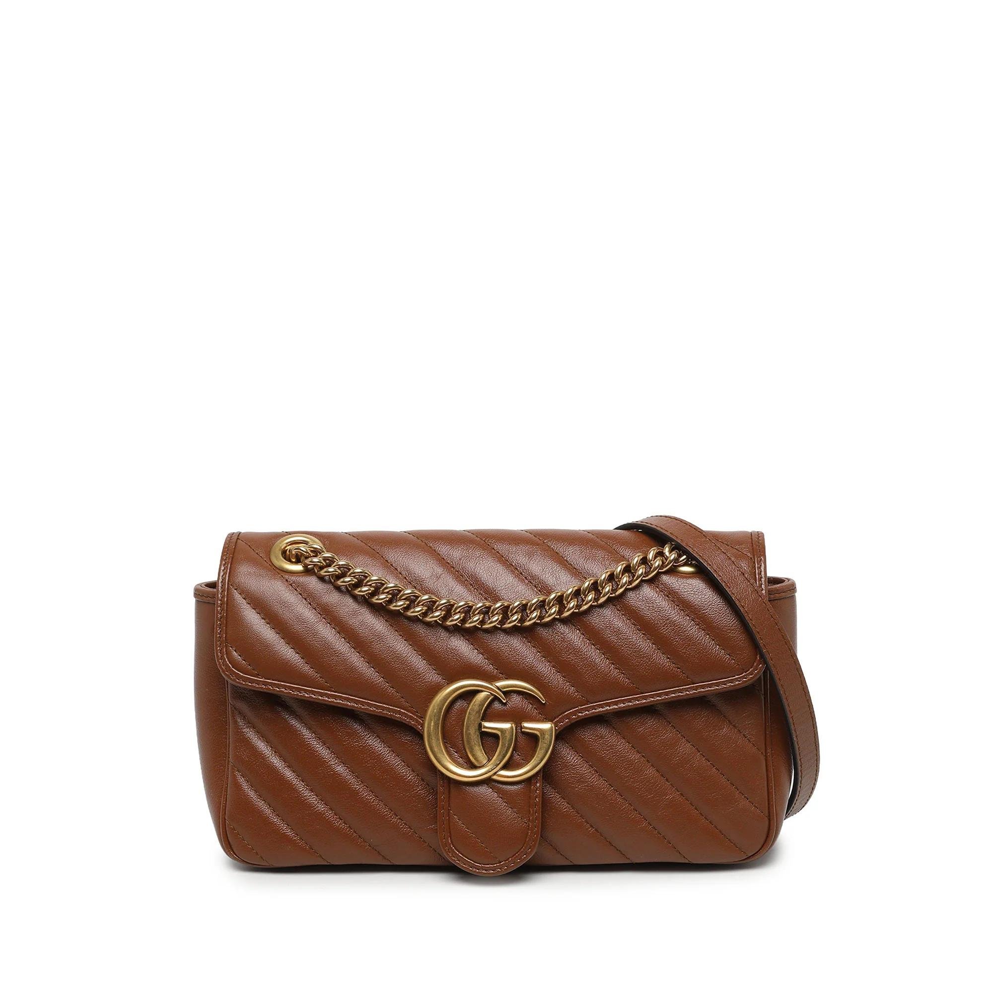 GG Marmont pony-style calfskin handbag