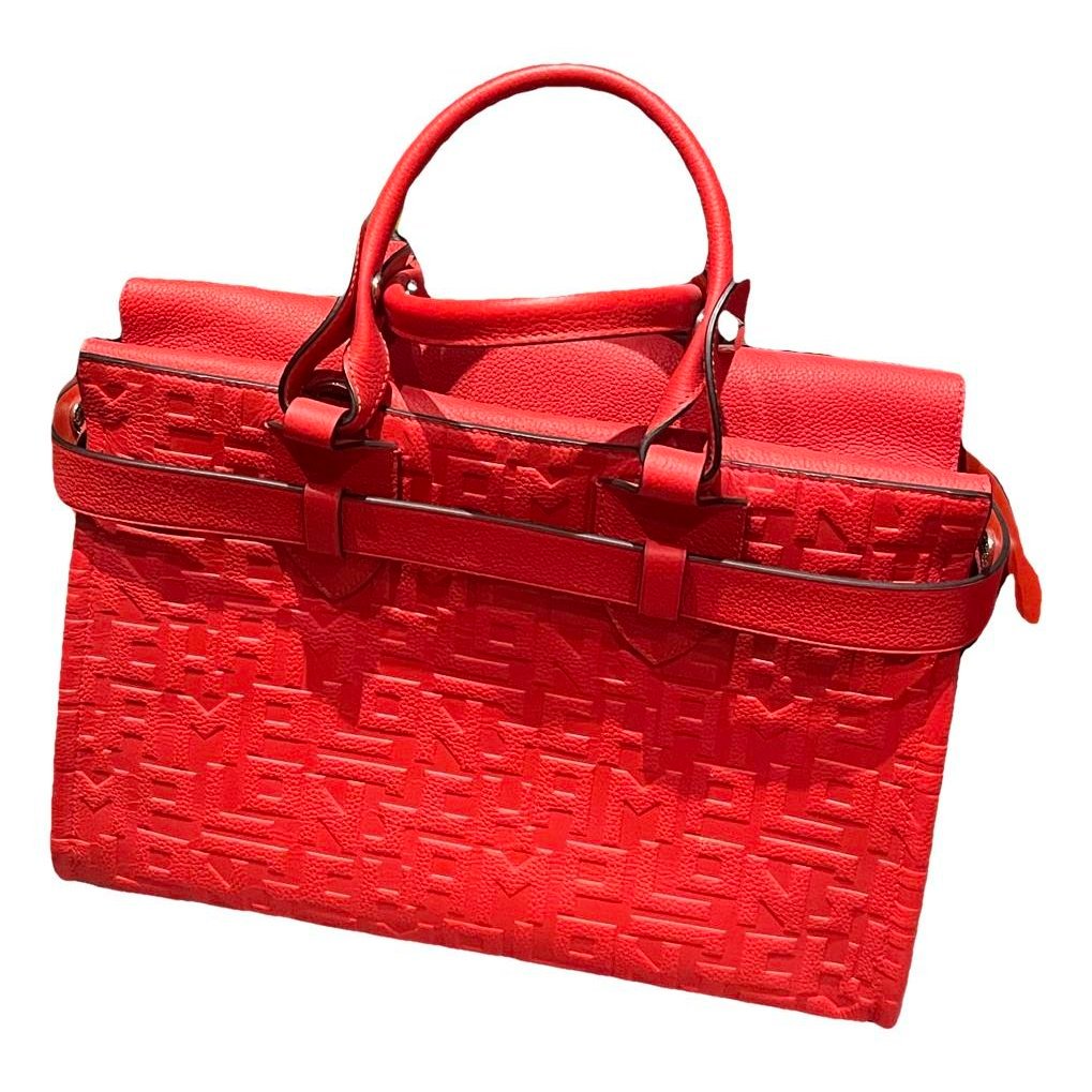 La Voyageuse leather handbag