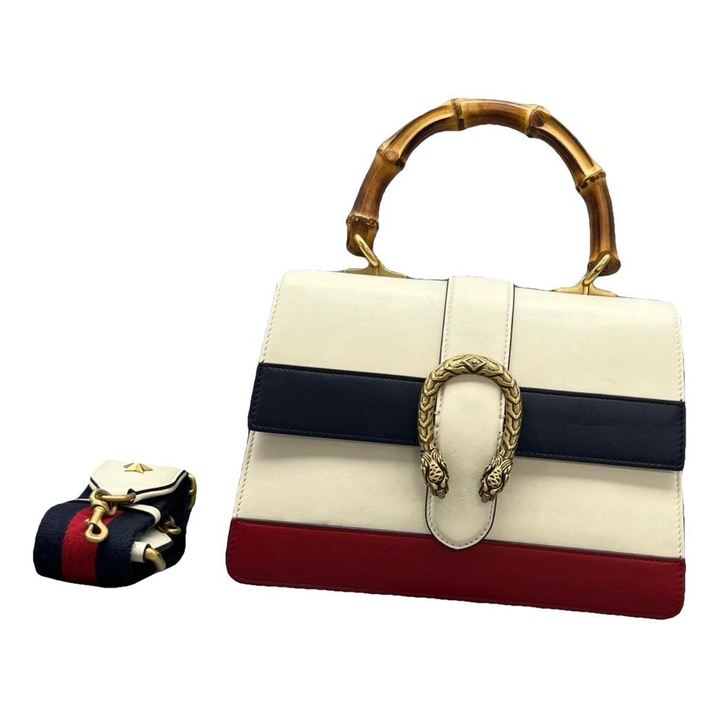 Dionysus Bamboo leather handbag