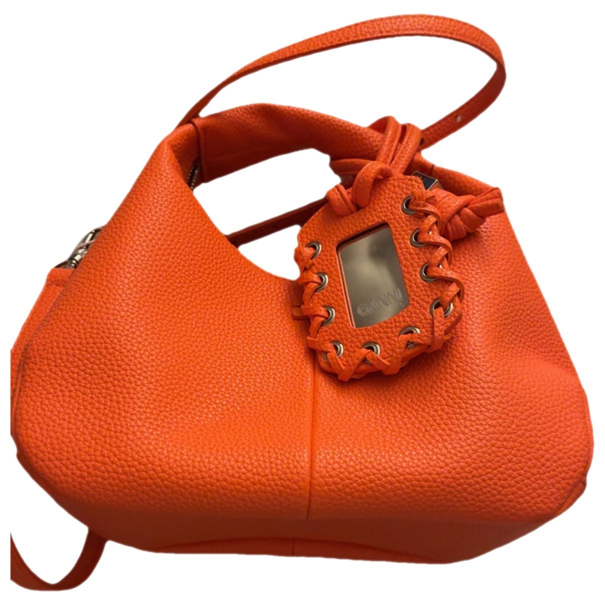 Hobo leather handbag