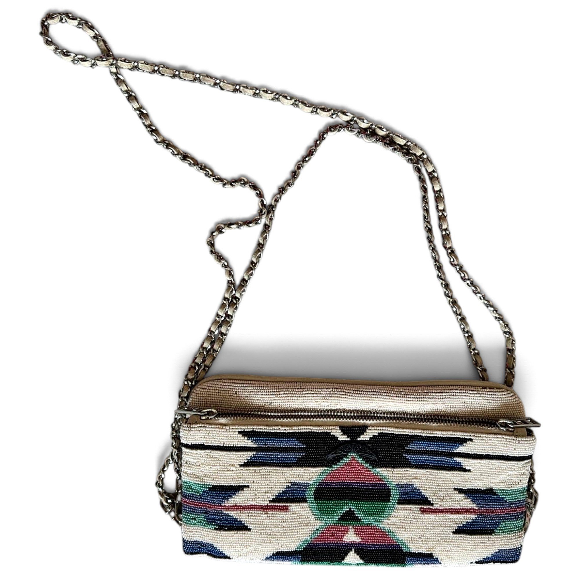 Patent leather handbag