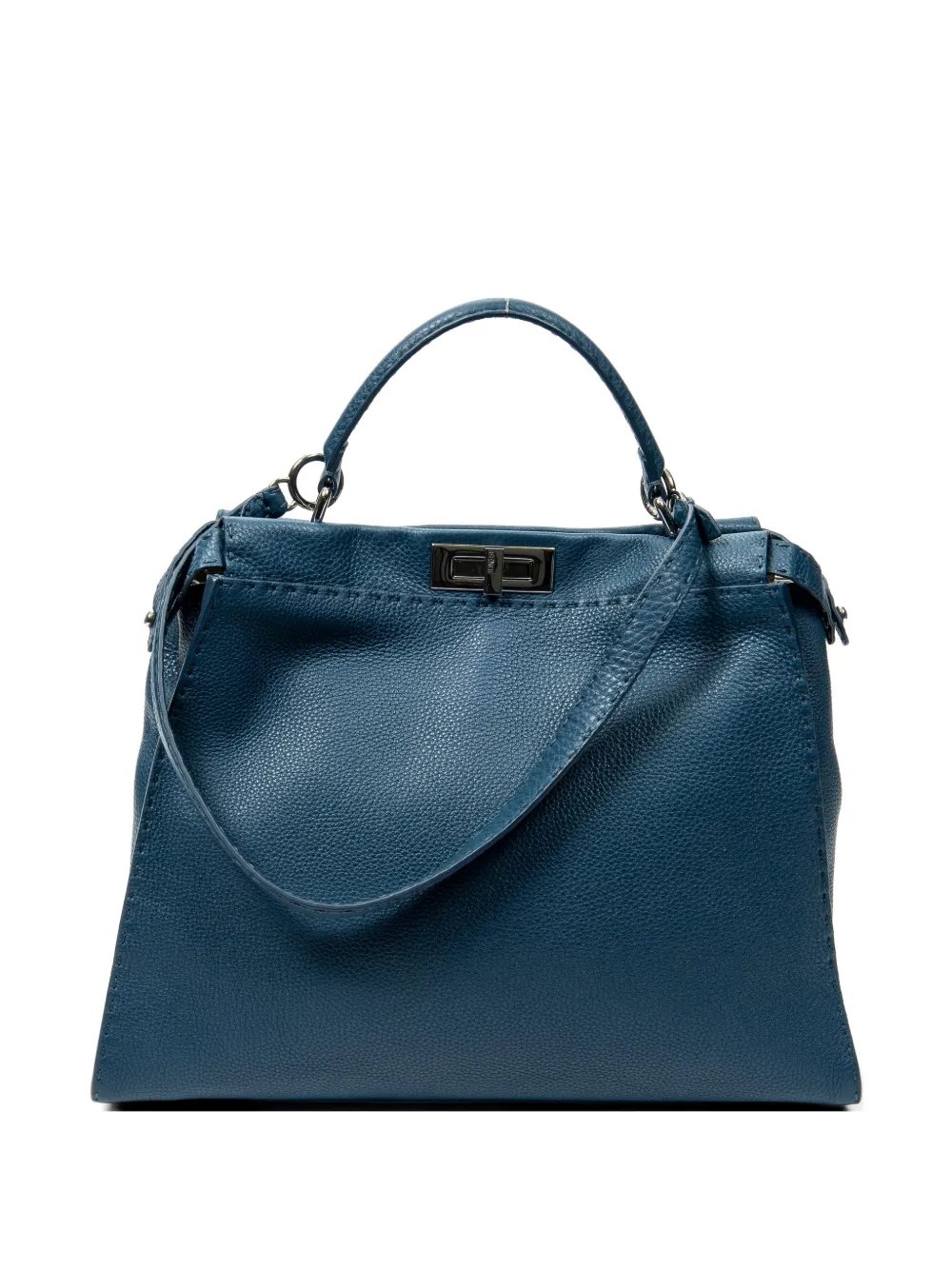 Fendi large Peekaboo top-handle tote bag