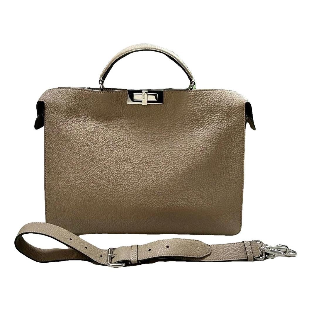 Peekaboo IseeU pony-style calfskin tote