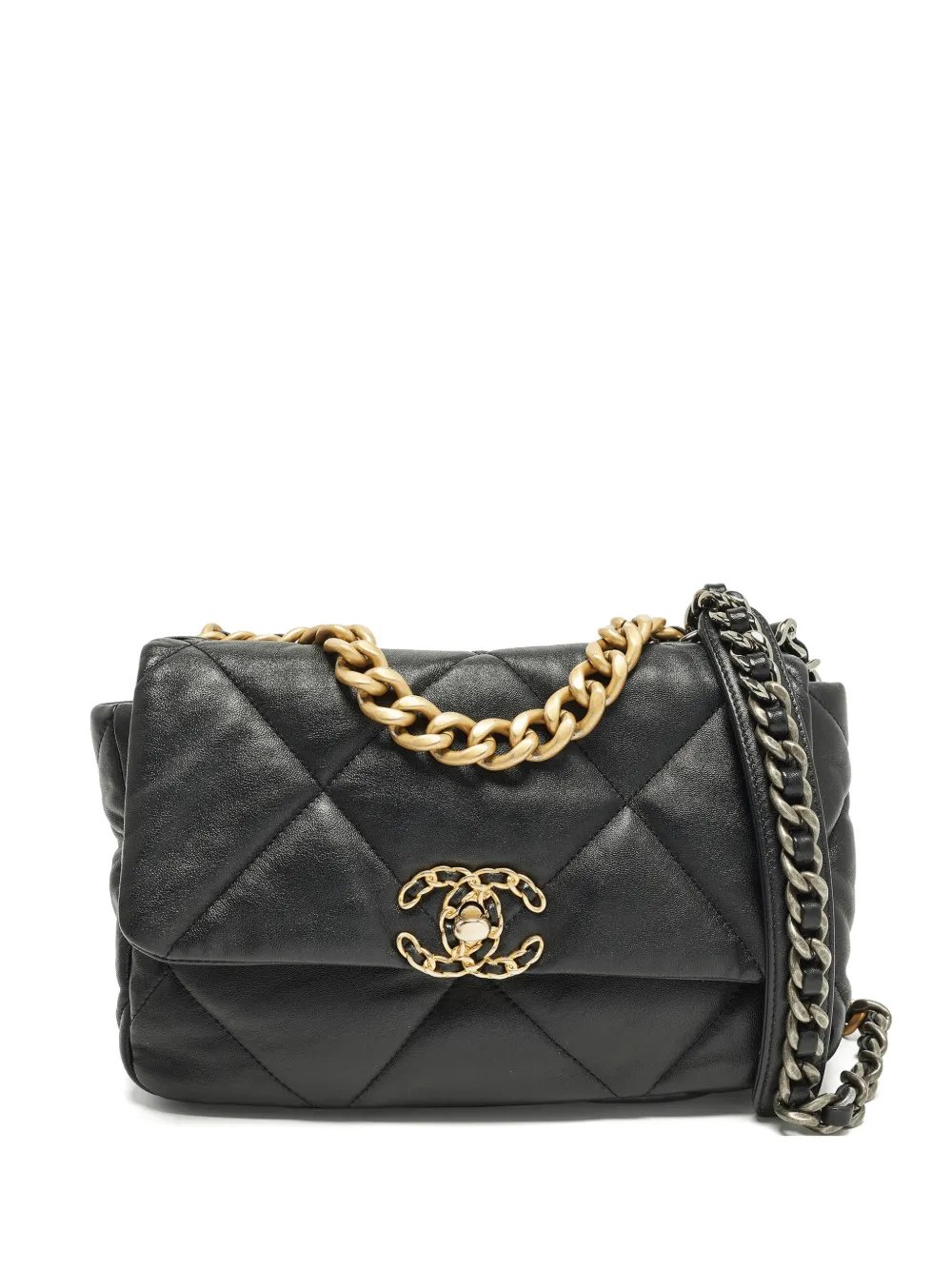 19 Flap quilted tote bag