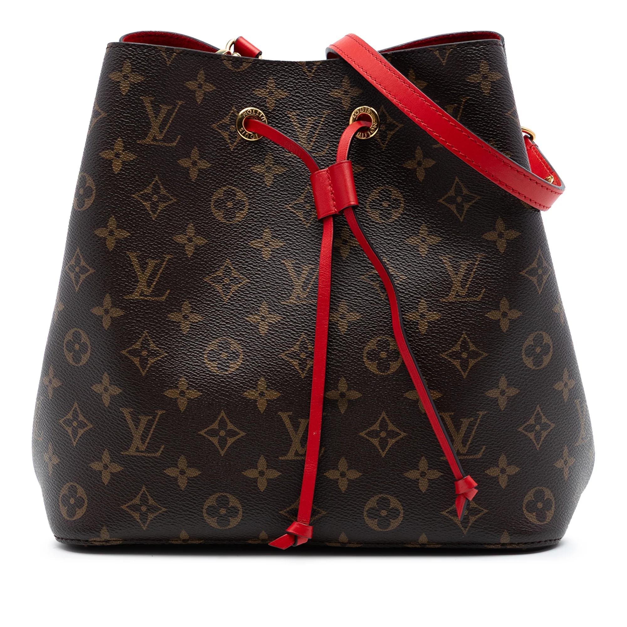 Bucket leather bag