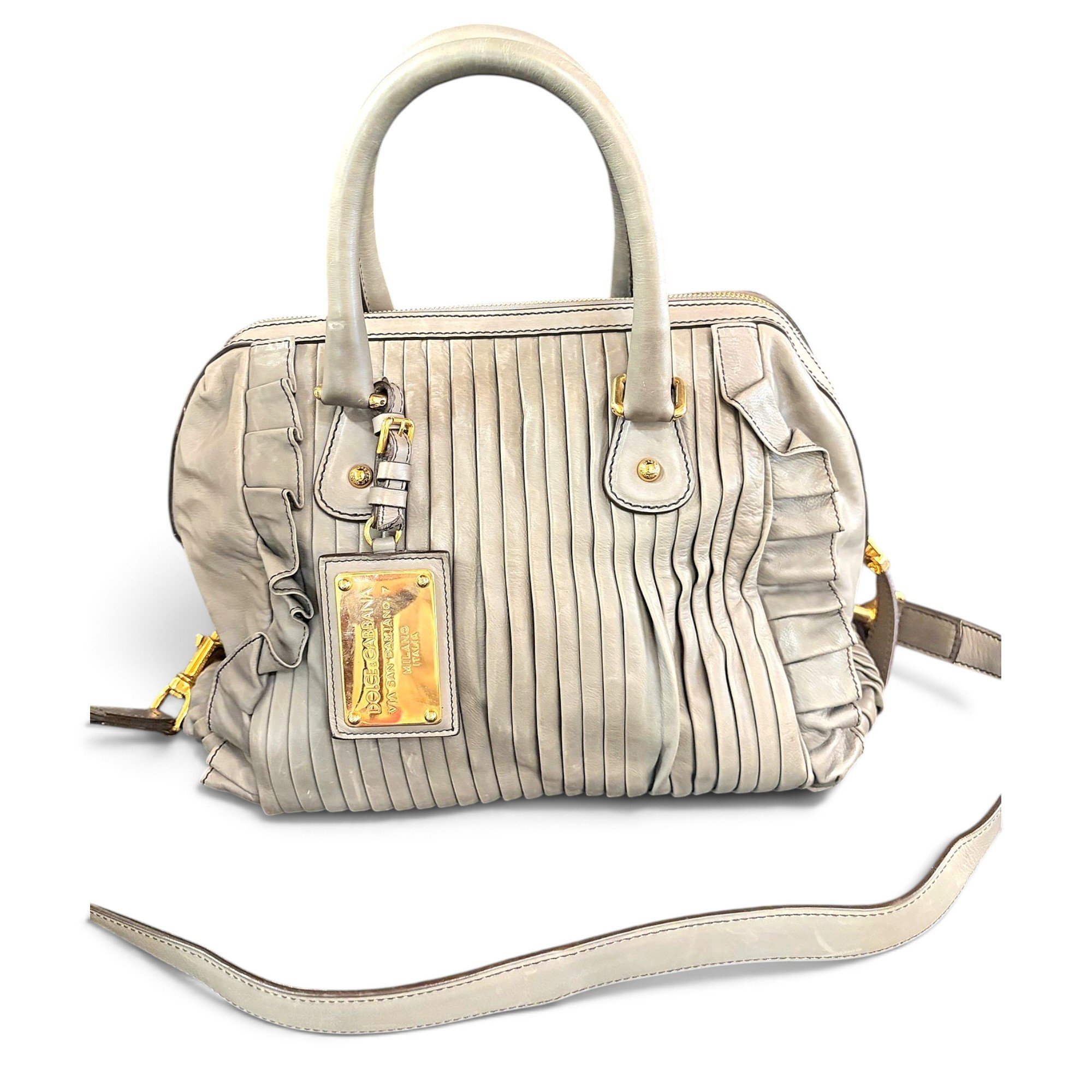 Leather handbag