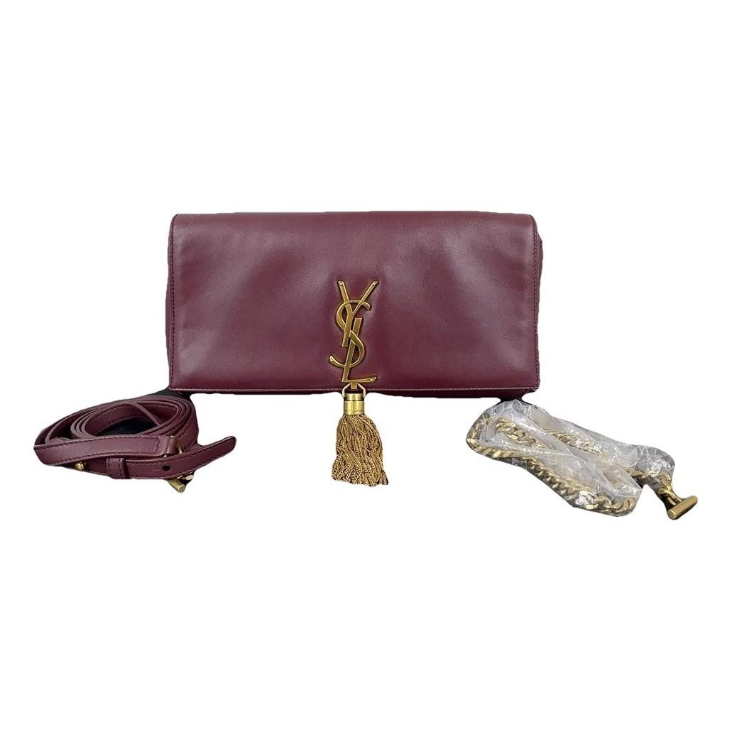 Pompom Kate leather crossbody bag