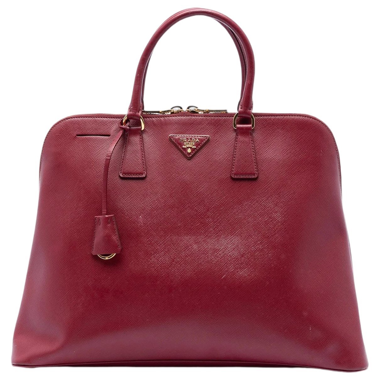 Promenade leather satchel