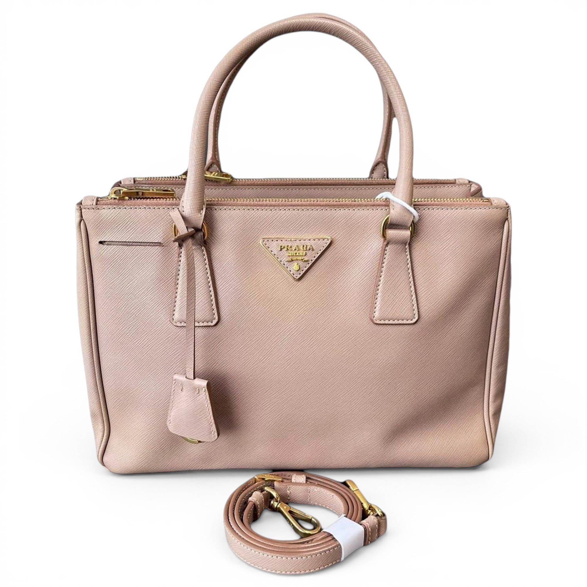 Galleria leather handbag