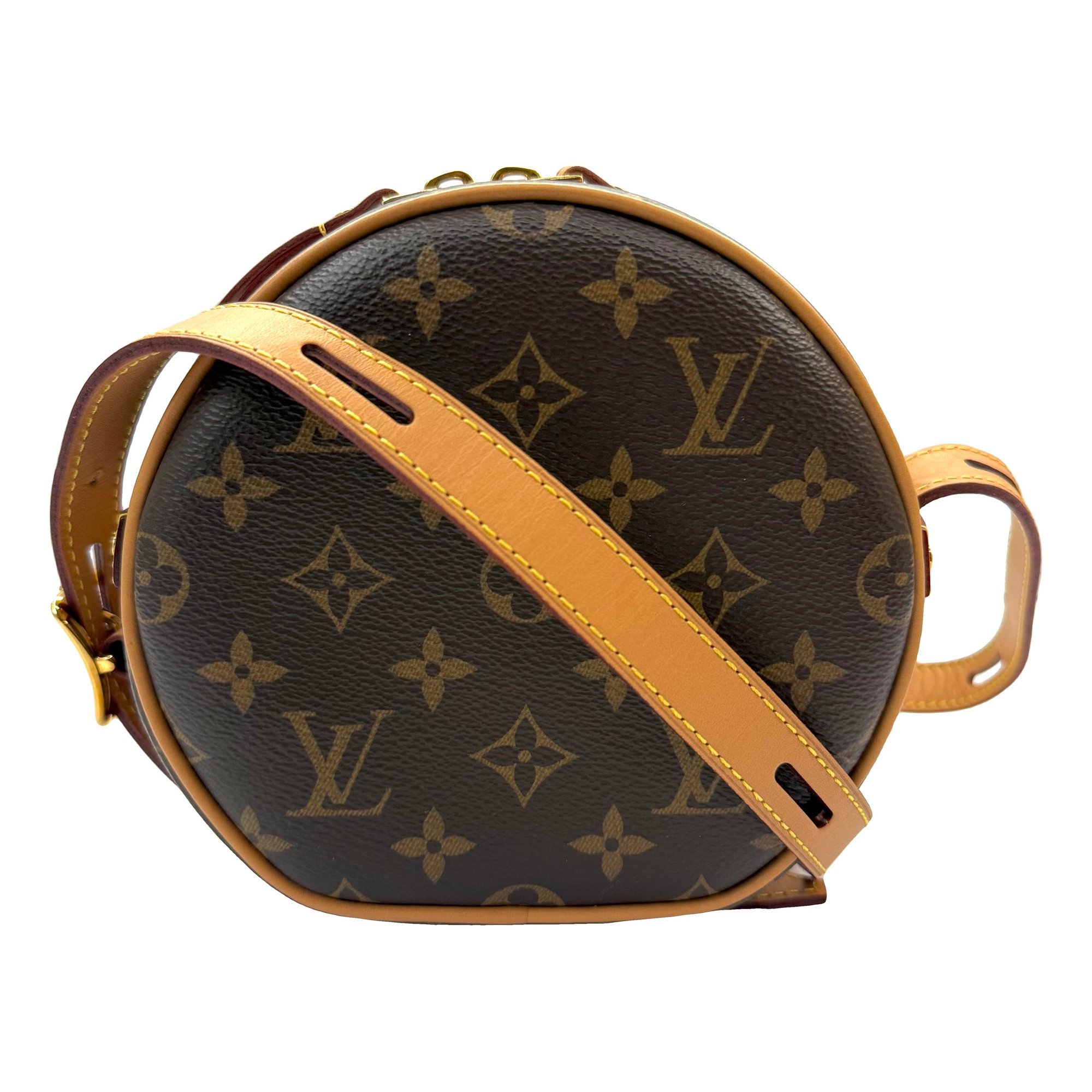 Boîte chapeau souple leather handbag