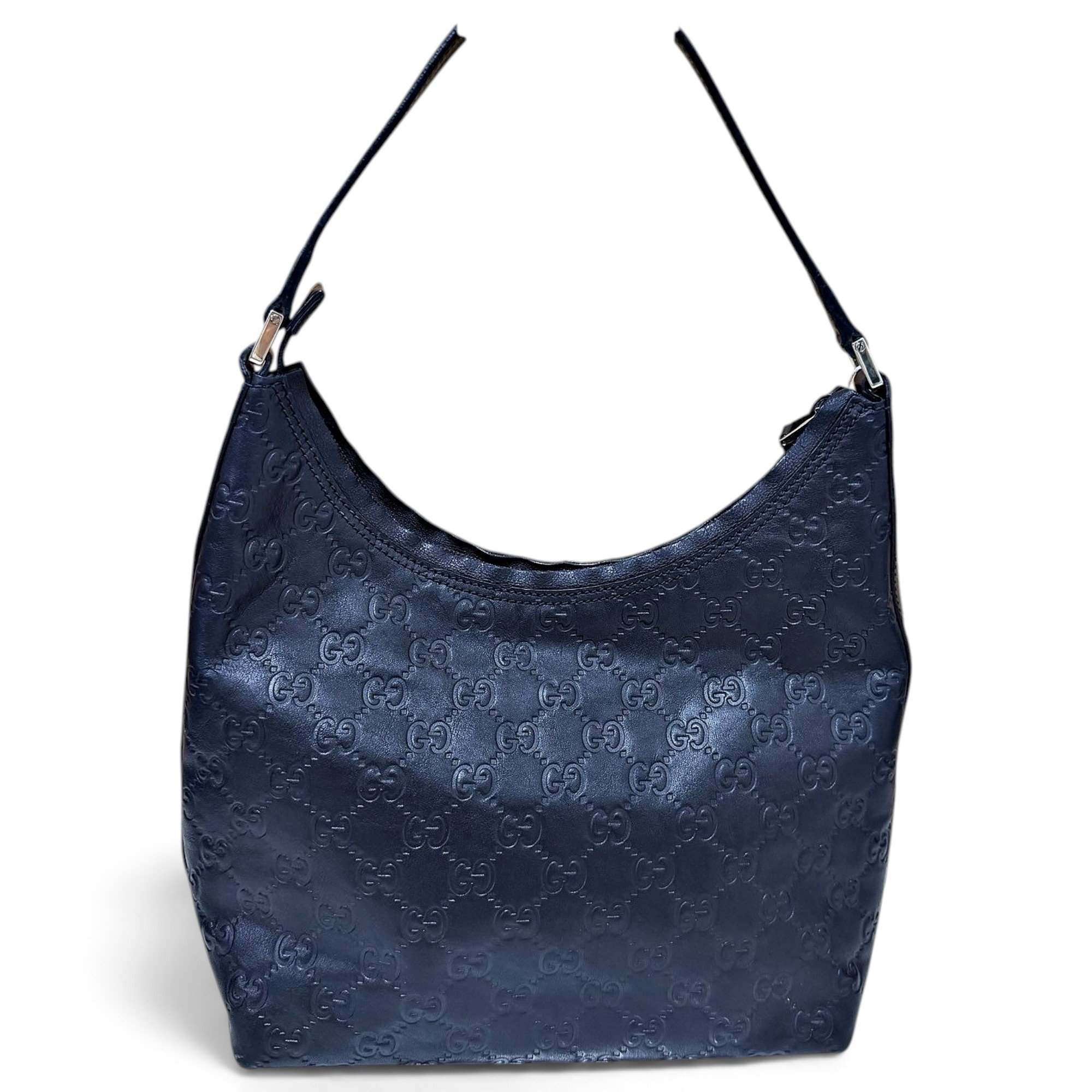 Hobo leather handbag