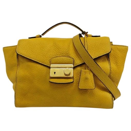 Leather handbag